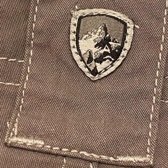 Kuhl hiking shorts gray Sz 8 style 6084 - Picture 7 of 8